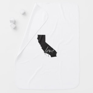 Love California Baby Blanket