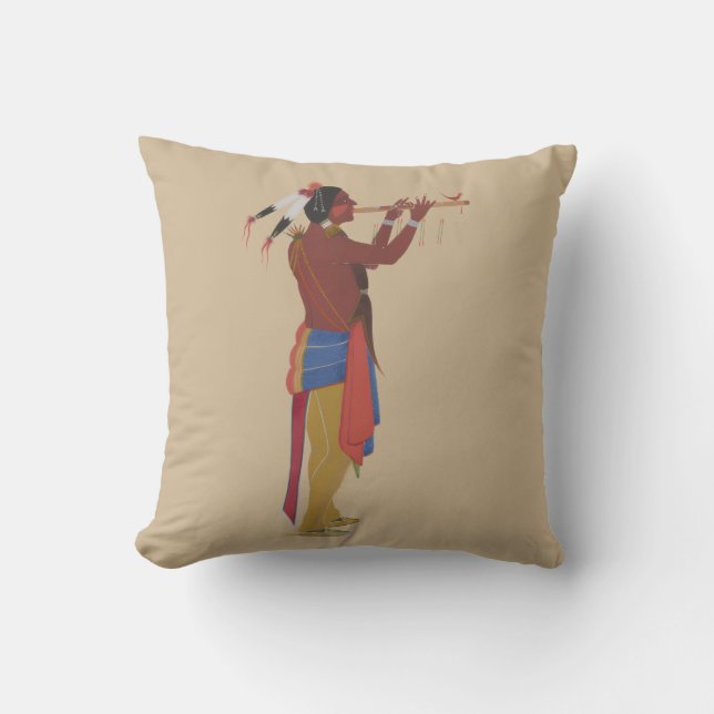 Love-Call Throw Pillow (Front)