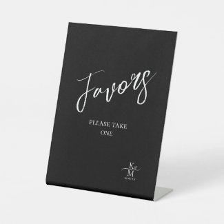 Love Calligraphy Favors Heart White ID940