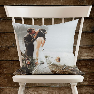 Wedding Gift for Bride Wedding Gifts Personalized Pillow Newlywed Gift –  EmmaAndTheBean