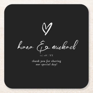Love Calligraphy Thank You Heart Wht B&W ID940