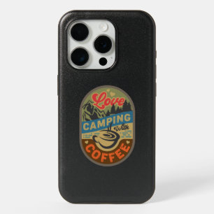 Love Camping Coffee OtterBox iPhone 15 Pro Case