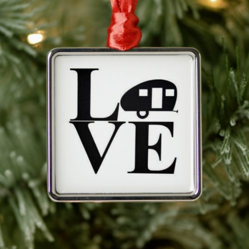 LOVE CAMPING FUN ANYTIME ORNAMENT