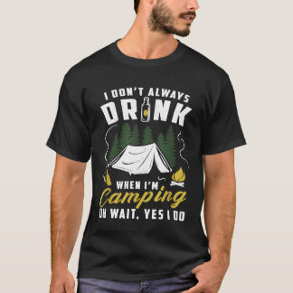 Love Camping Love Drinking Love Funny  S     T-Shirt