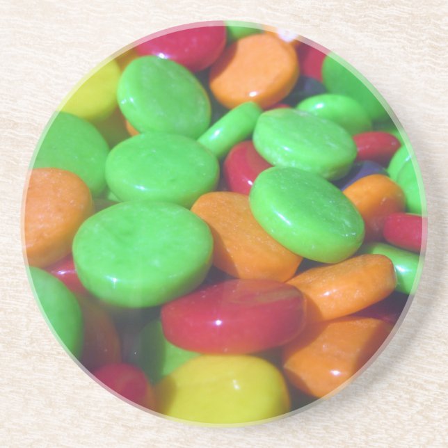 Love Candy Drink Coaster (Front)
