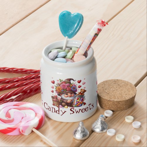 Love Candy Sweets Candy Jar