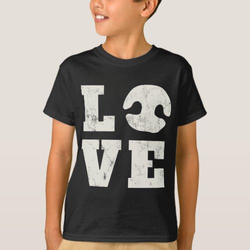 Love Canine Scent Work _ K9 Sniffer Dog NoseWork L T_Shirt