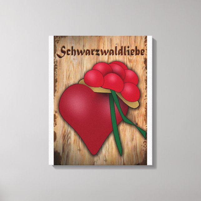 love canvas print (Front)