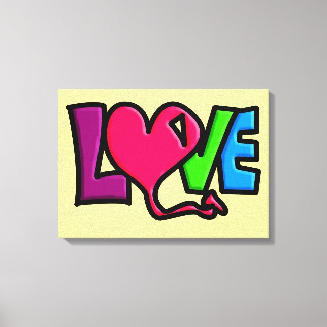 Love Canvas Print (Front)