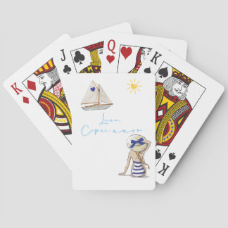 Love, Capri xxoo Classic Playing Cards