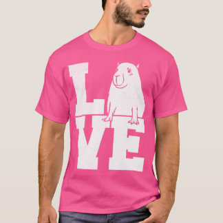 Love Capybara T-Shirt