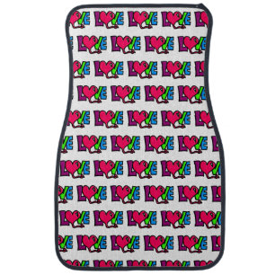 Love  car floor mat