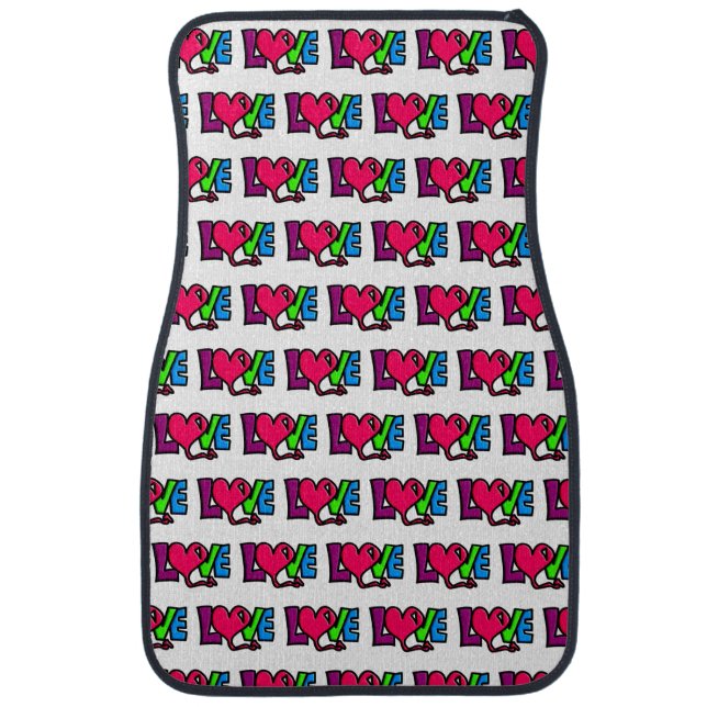 Love  car floor mat (Front)