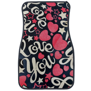 Love Car Floor Mat