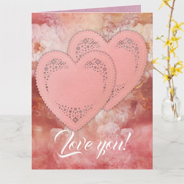 Love Card (Yellow Flower)