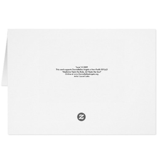 Love Card (Pink Inside) (Back Horizontal)