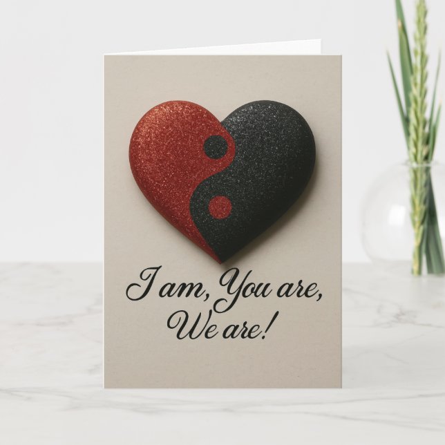 Love card,Romantic card, romance card (Front)