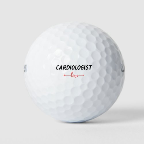 Love cardiologist golf balls