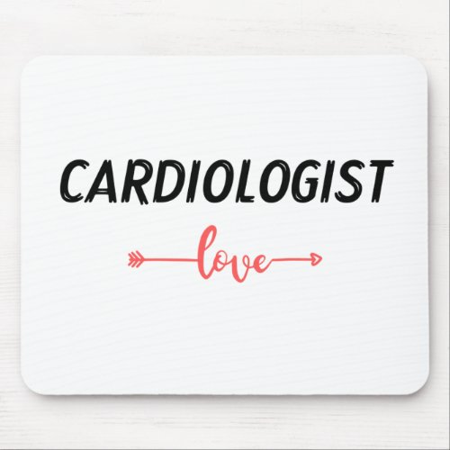 Love cardiologist mouse pad