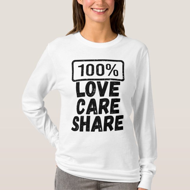 LOVE CARE SHARE T-Shirt (Front)
