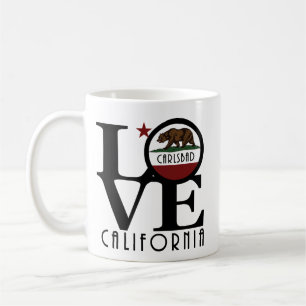 LOVE Carlsbad California 11oz Coffee Mug