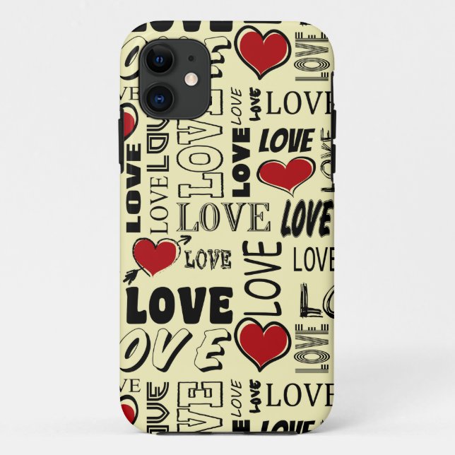 Love Case-Mate iPhone Case (Back)