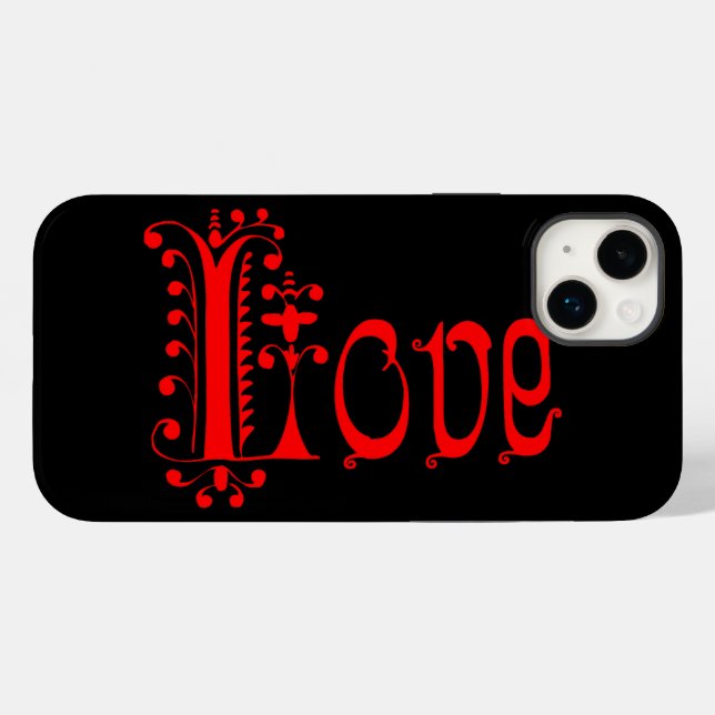 Love Case-Mate iPhone Case (Back (Horizontal))