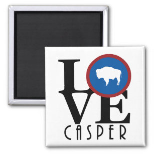 LOVE Casper WY Magnet