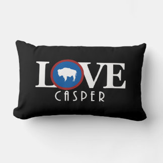 LOVE Casper Wyoming Lumbar Pillow