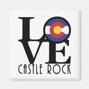 LOVE Castle Rock Magnet