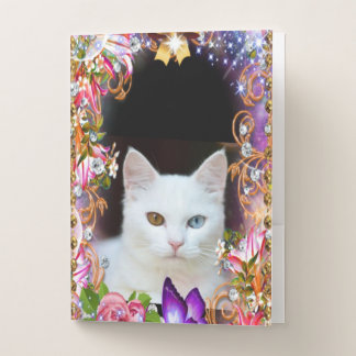 LOVE CAT 001 POCKET FOLDER