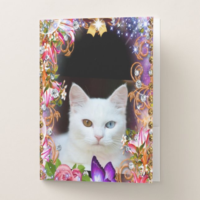 LOVE CAT 001 POCKET FOLDER (Front)