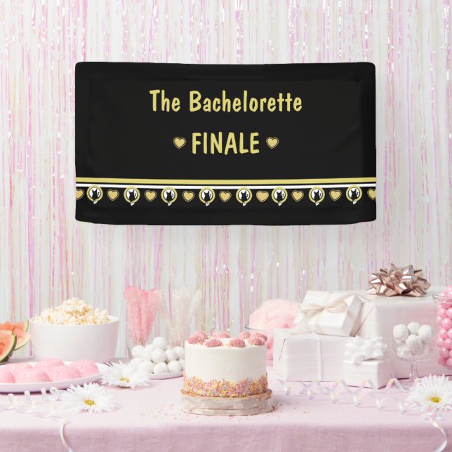 Love Cat Bachelorette Banner by Adiela Akoo (Party)