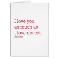 Love Cat Card