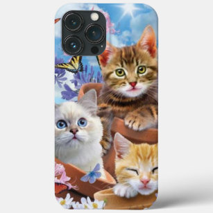 Love Cat Phone  iPhone 13 Pro Max Case