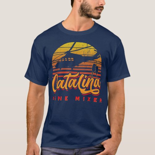 Love Catalinas Design Music Mixer Wine Classic Art T_Shirt