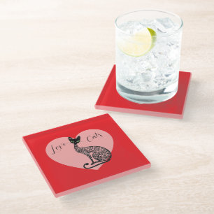 Love Cats Coaster
