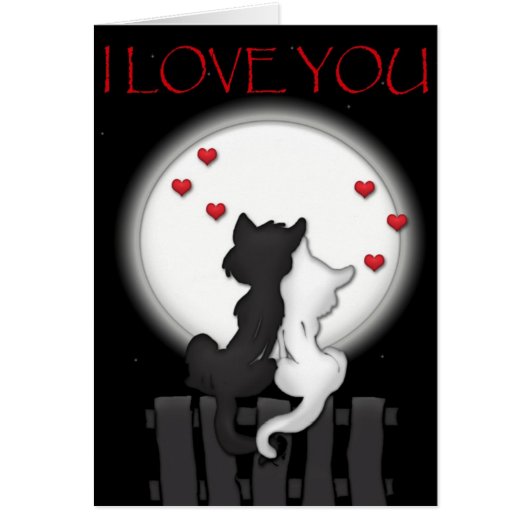 Love Cats - customized Cards (Front)