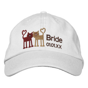 Love Cats Embroidered Baseball Hat
