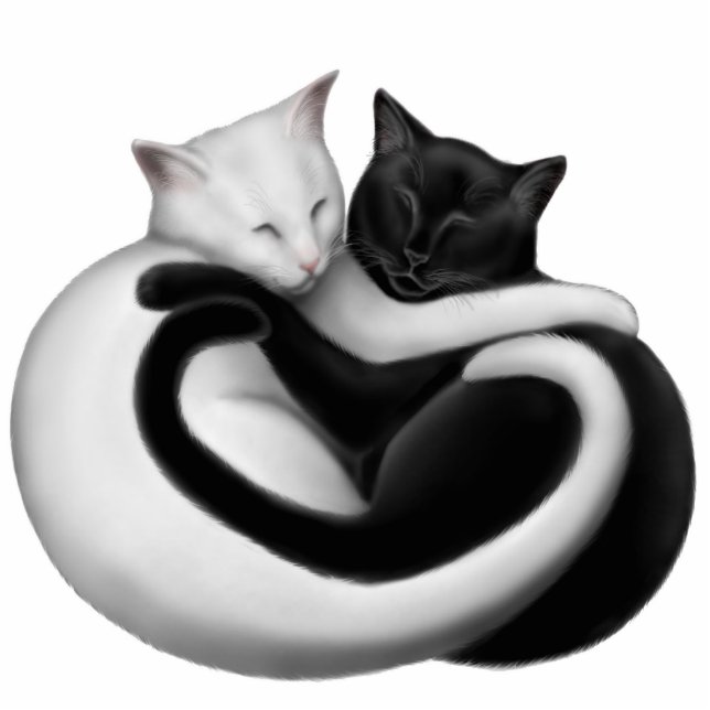 Love Cats Holiday Ornament (Front)