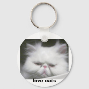 LOVE CATS KEYCHAIN