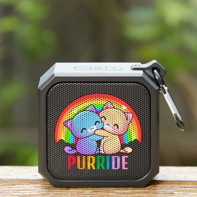 Love Cats Rainbow Bluetooth Speaker (Insitu(Outdoor))