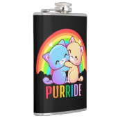 Love Cats Rainbow Flask (Right)