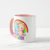 Love Cats Rainbow Mug (Front Left)