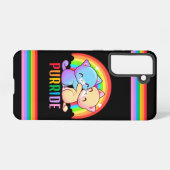 Love Cats Rainbow Samsung Galaxy Case (Back Horizontal)