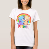 Love Cats Rainbow T-Shirt (Front)