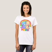 Love Cats Rainbow T-Shirt (Front Full)