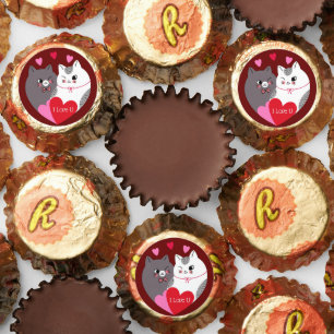 Love Cats Valentine's Day  Reese's Peanut Butter Cups