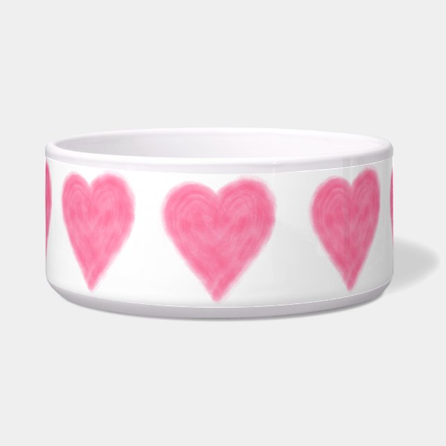 LOVE Ceramic Pet Bowl (Front)