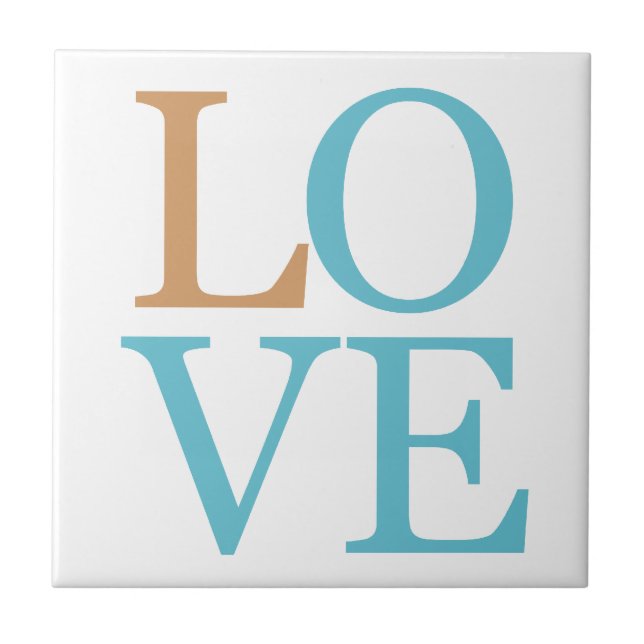 Love Ceramic Tile (Front)